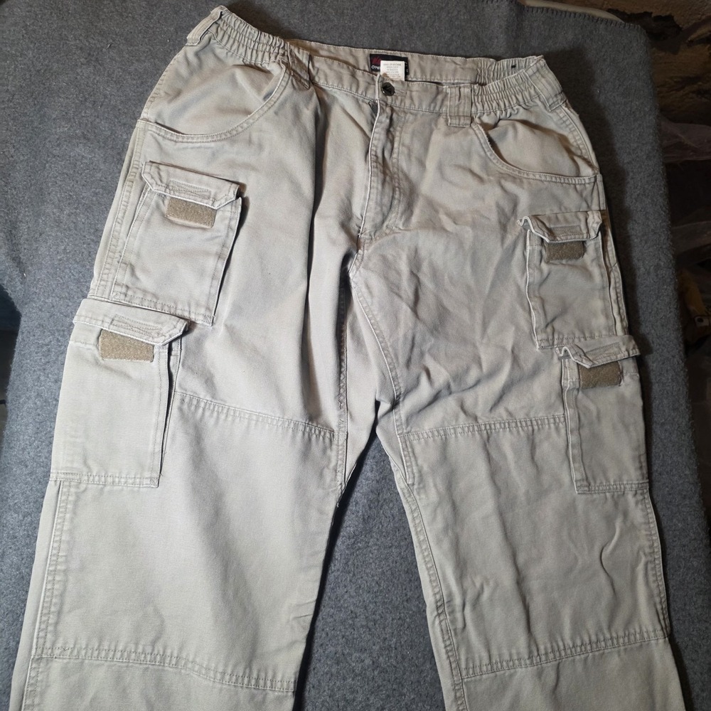 Eotac Operator Grade Men's Khaki Cargo Pants Multiple Pockets 34x29 C1